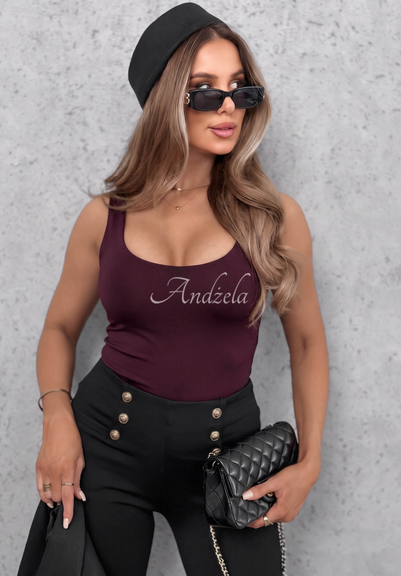 Tanktop Solaria Beerenfarben