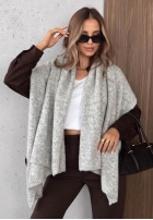 Szalik z wełną Copper Sky Beige