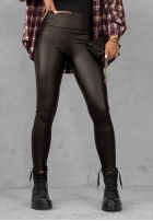 Skórzane Leggings Be Like Me Schwarz