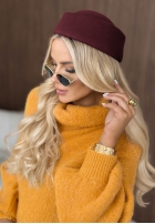 Mütze typu toczek Quiet Elegance Schwarz