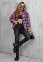 Hose Jeans z paskiem On My Way Schwarz