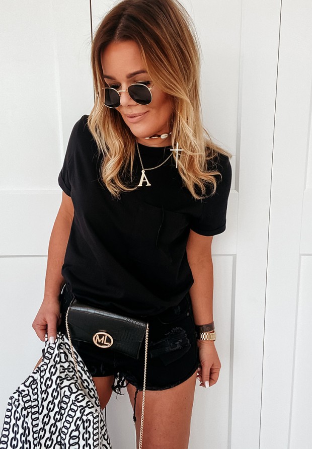 T-shirt with Pocket black