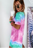 Sukienka Tunika Queen Ombre Pink