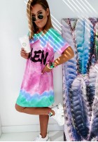 Sukienka Tunika Queen Ombre Pink