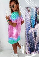 Sukienka Tunika Queen Ombre Pink