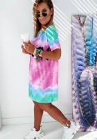 Sukienka Tunika Queen Ombre Pink